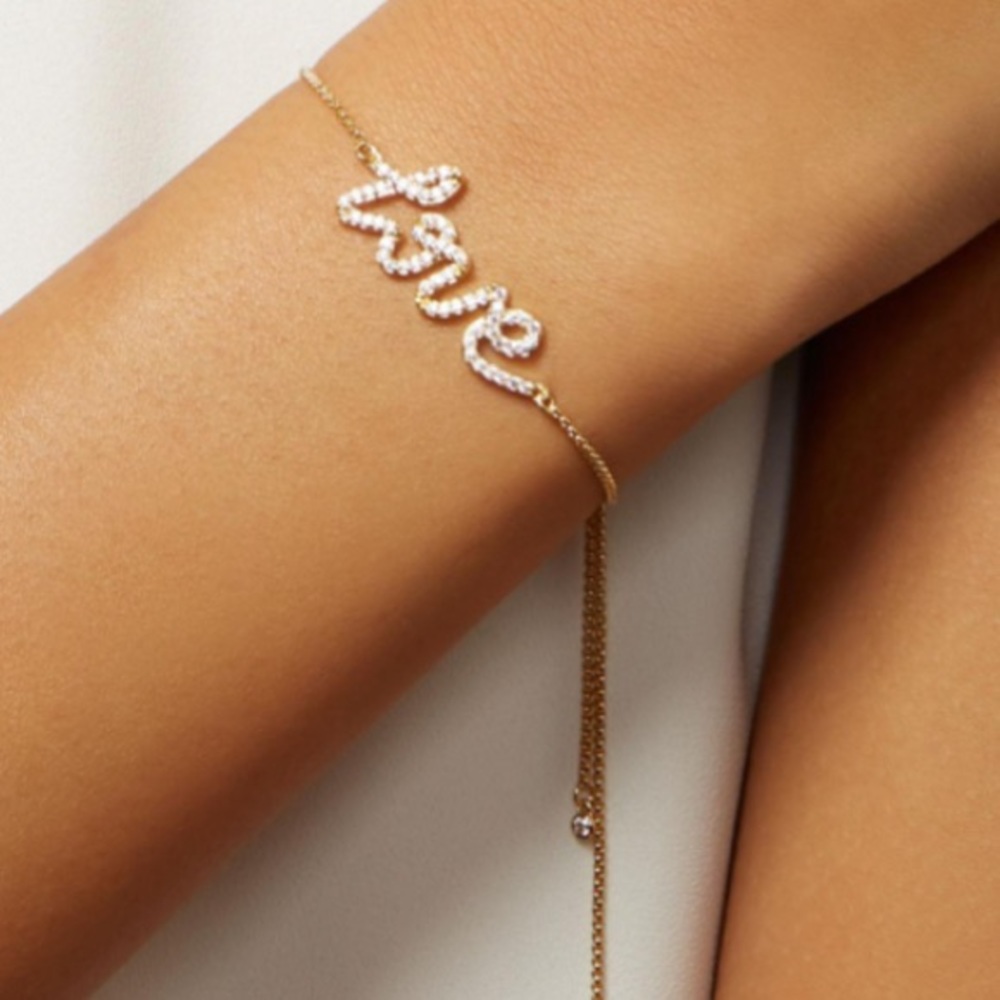 NWT HENRI BENDEL Luxe love bracelet